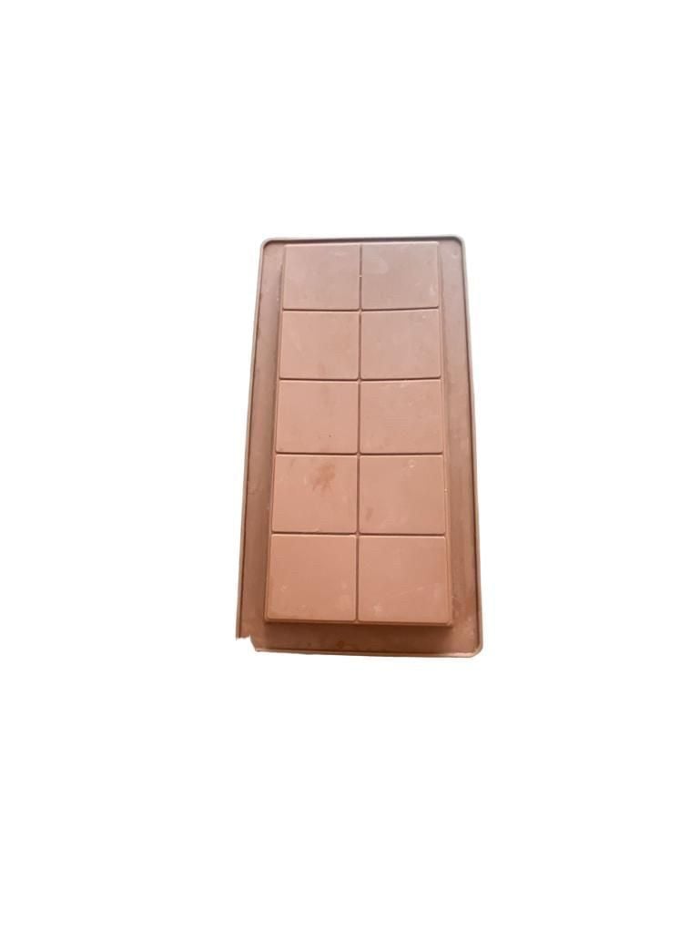 Silicone Chocolate Bar Mould Brown Chocolate Bar Mould 1