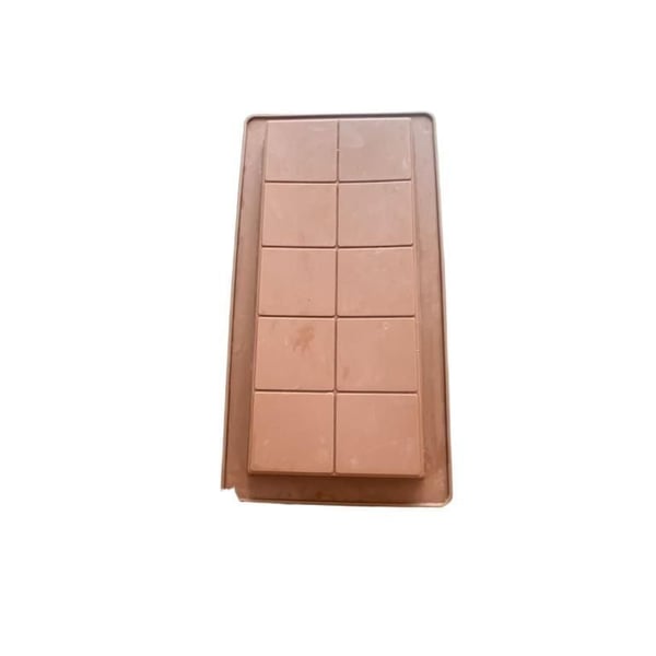 Silicone Chocolate Bar Mould Brown Chocolate Bar Mould