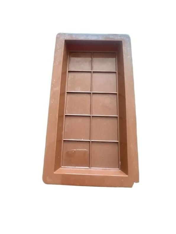 Silicone Chocolate Bar Mould Brown Chocolate Bar Mould 2