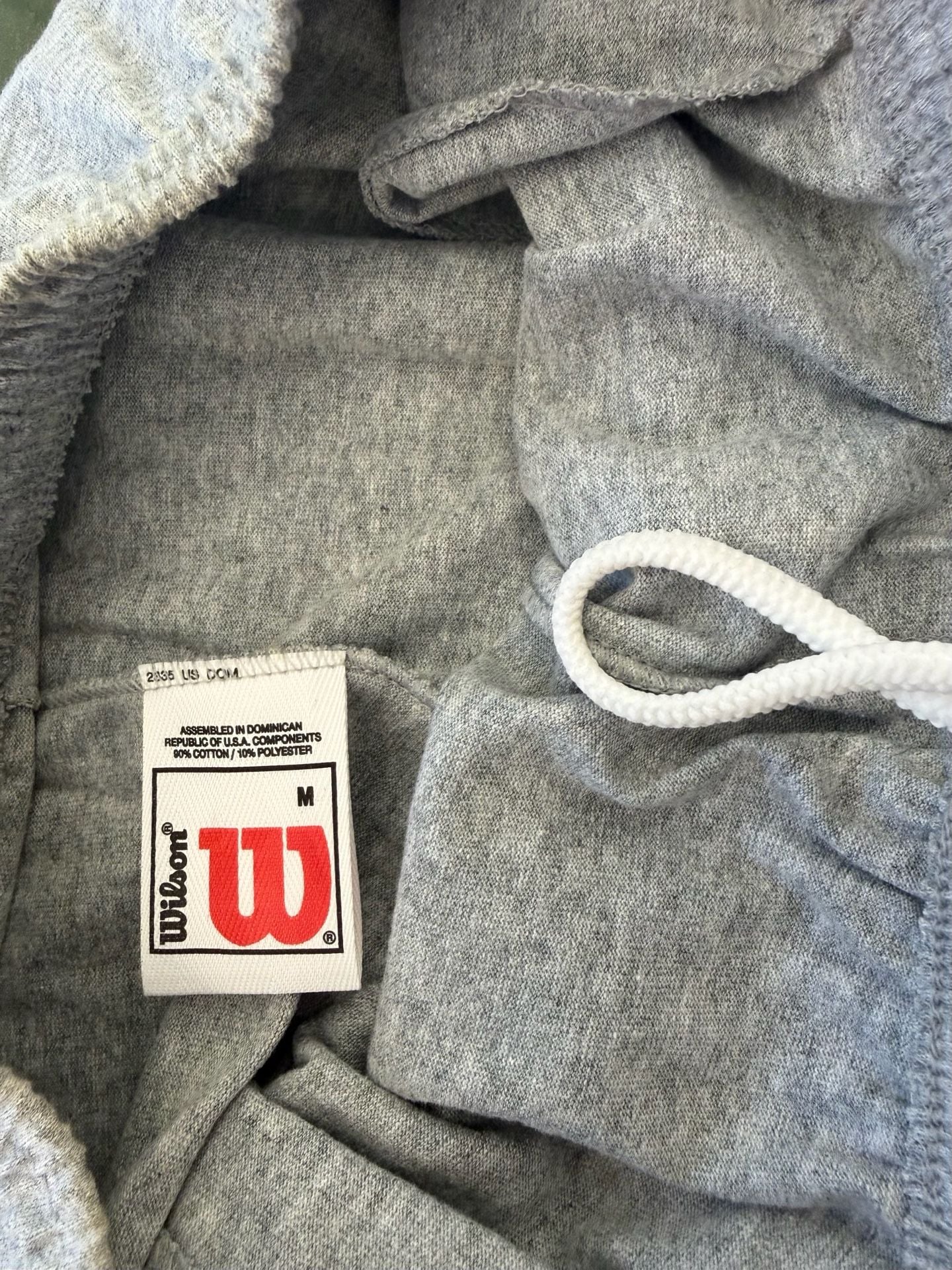 VTG Wilson Gray Jersey Shorts With Pockets New With Tags 5