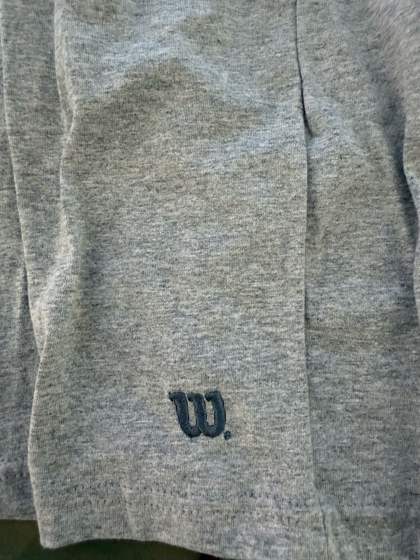 VTG Wilson Gray Jersey Shorts With Pockets New With Tags 6
