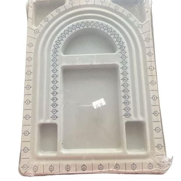 Bead Board String Jewelry Making Design Display Organiser Tray Craft Tool