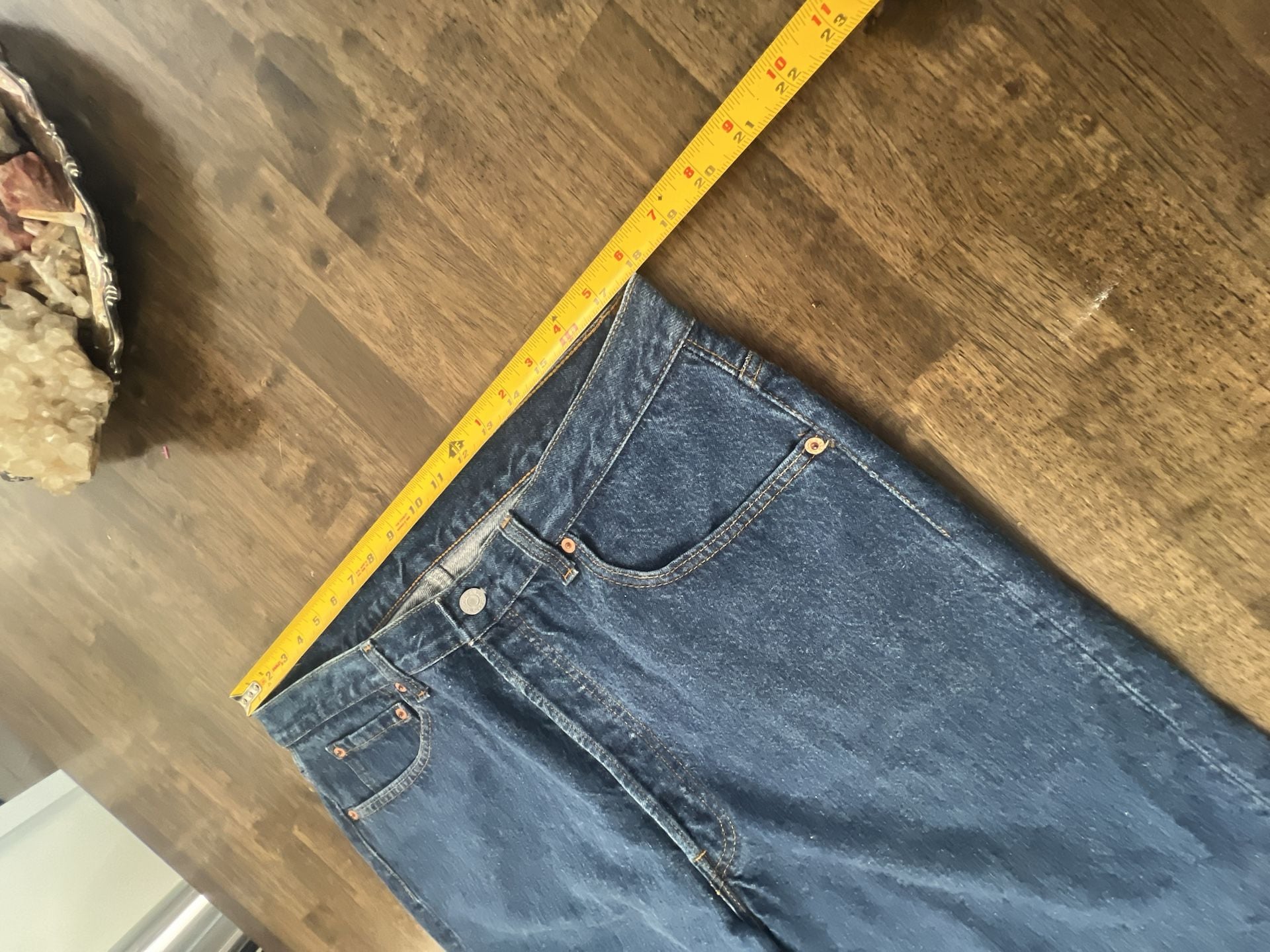 Levi's 501 Size 36x31 Blue Denim Jeans made in USA 5