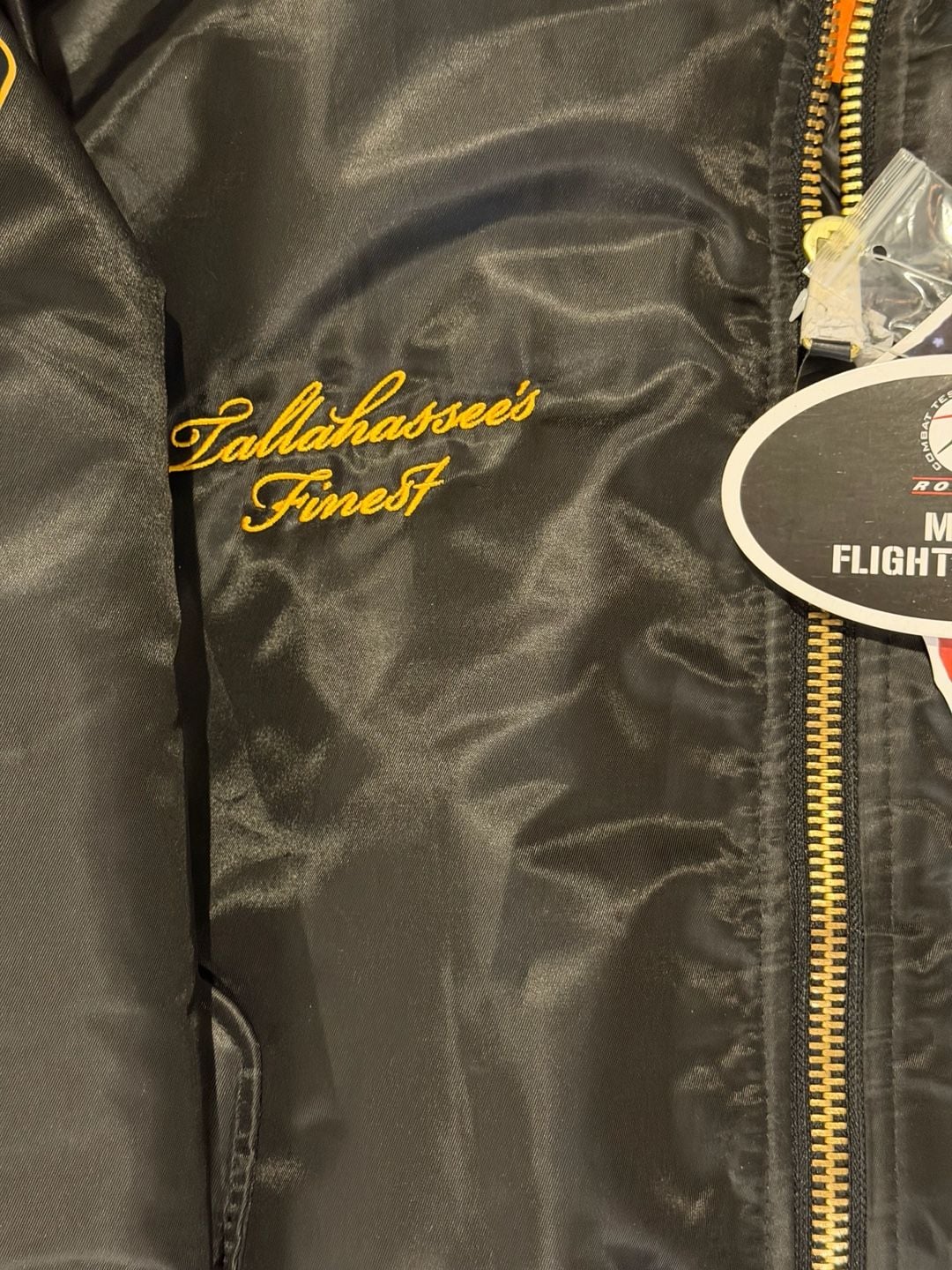 🔥 T-Pain TP20 20 Years of Pain MA-1 Flight Jacket XL NWT Concert Exclusive Rare 10
