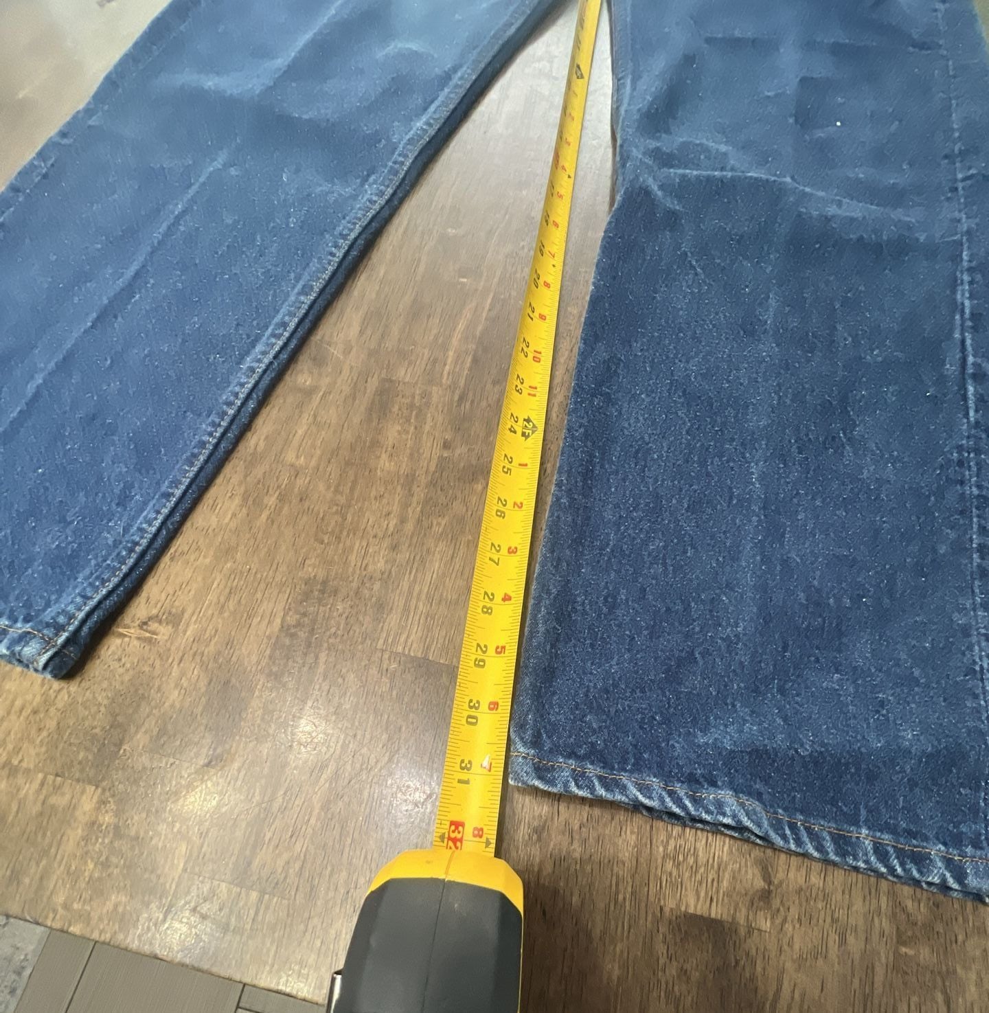 Levi's 501 Size 36x31 Blue Denim Jeans made in USA 6
