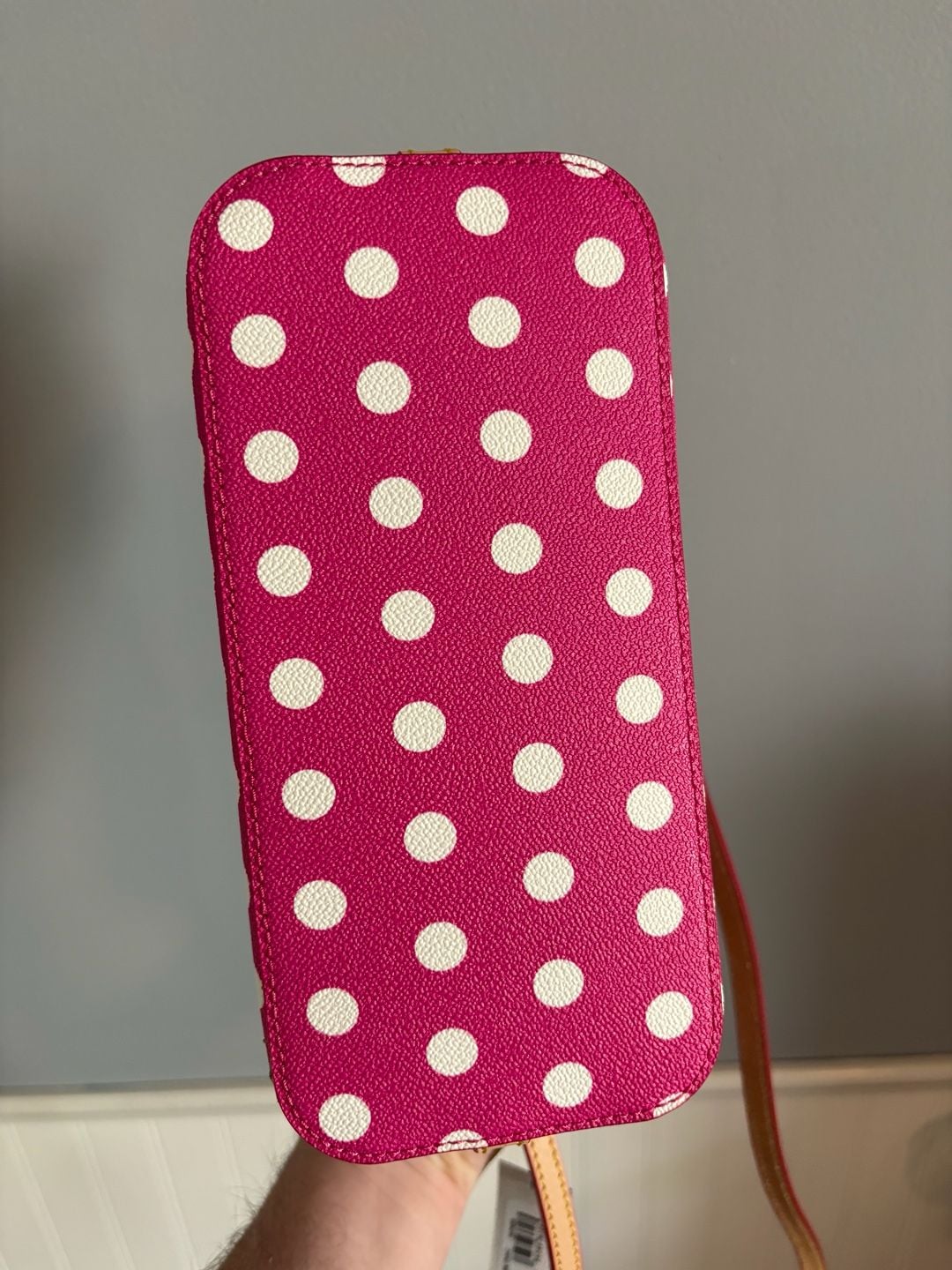 Dooney & Bourke Polka Dot Suki Crossbody Fuchsia BPLKA1696 10