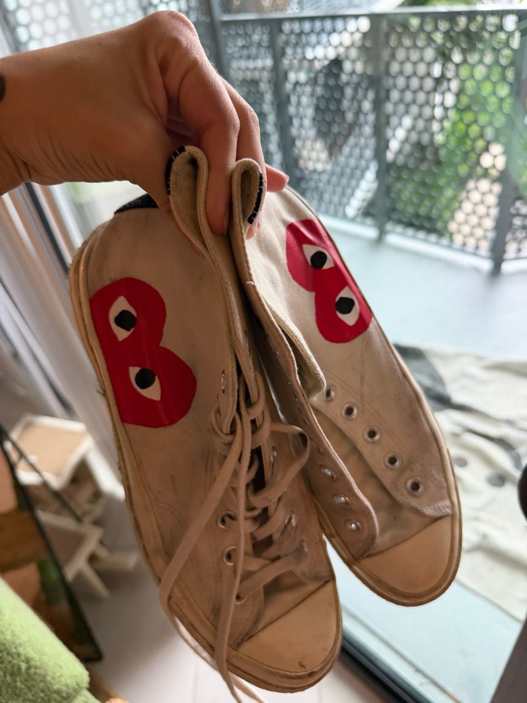 CDG Converse fairly worn, if you skate or just... 3