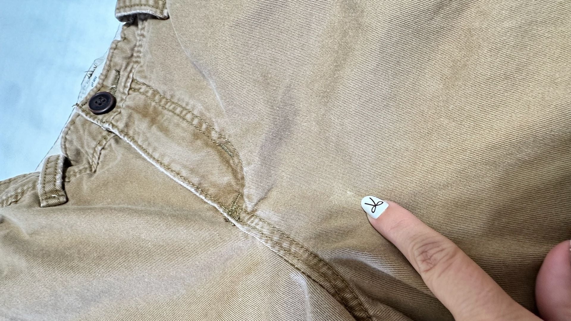 Abercrombie Kids Chino Shorts Size 14 Brown Cotton 5