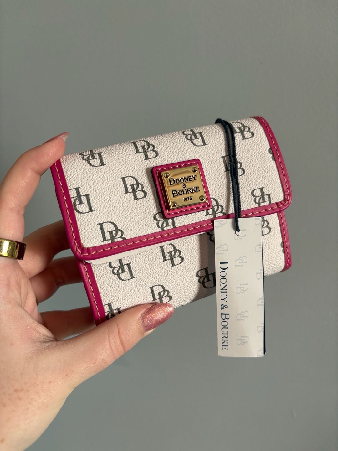 Dooney & Bourke Blakely Small Flap Wallet WBLAK1106 1