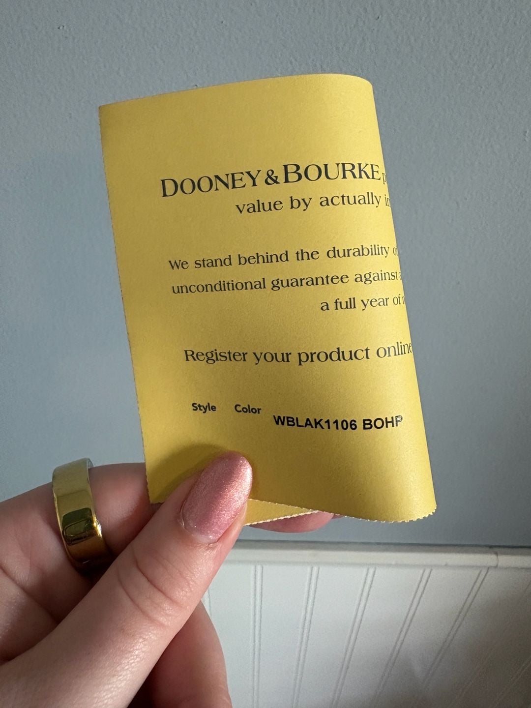 Dooney & Bourke Blakely Small Flap Wallet WBLAK1106 9