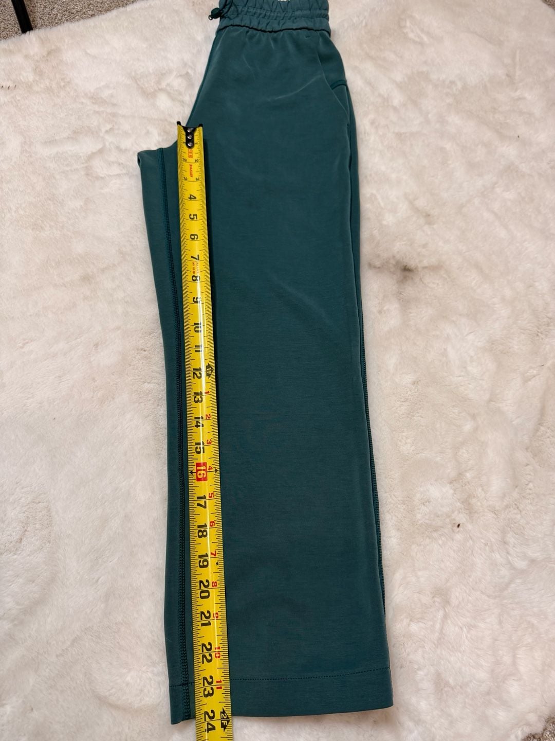 Lululemon Softstreme High-Rise Pant Regular Teal Green Size 6 7