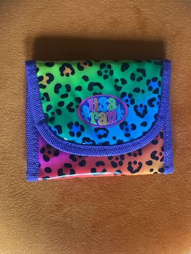 Lisa Frank Rare 90s Hunter Leopard Wallet 3