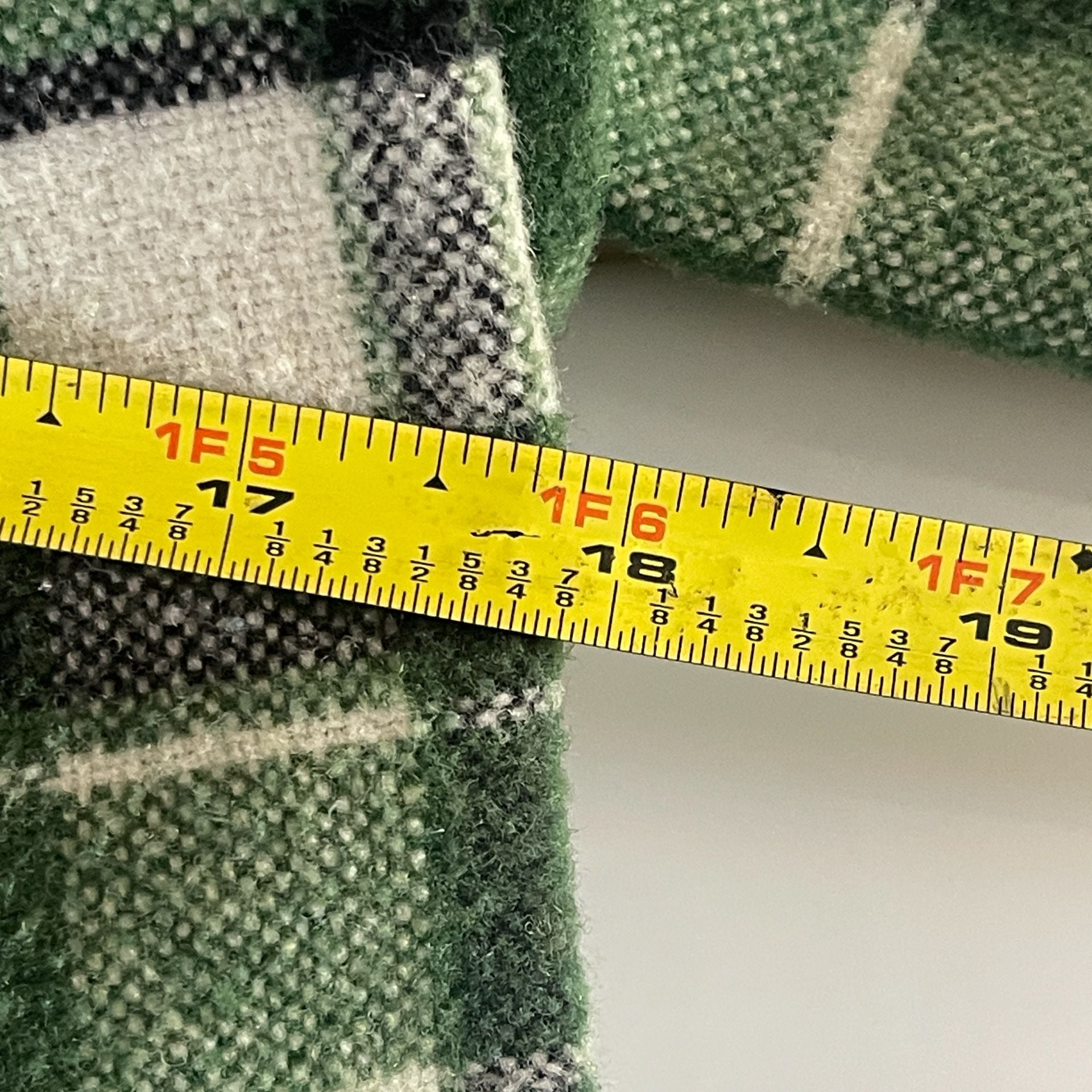 Tabitha Piper Plaid Jacket Size M Green Teal Trim Double Breasted 8