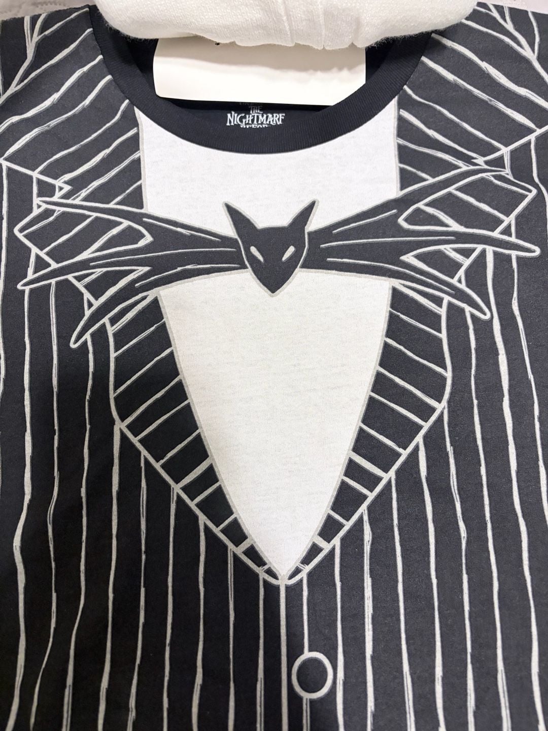 Disney Nightmare Before Christmas Jack Skellington Shirt & Beanie Set XL NWT 3