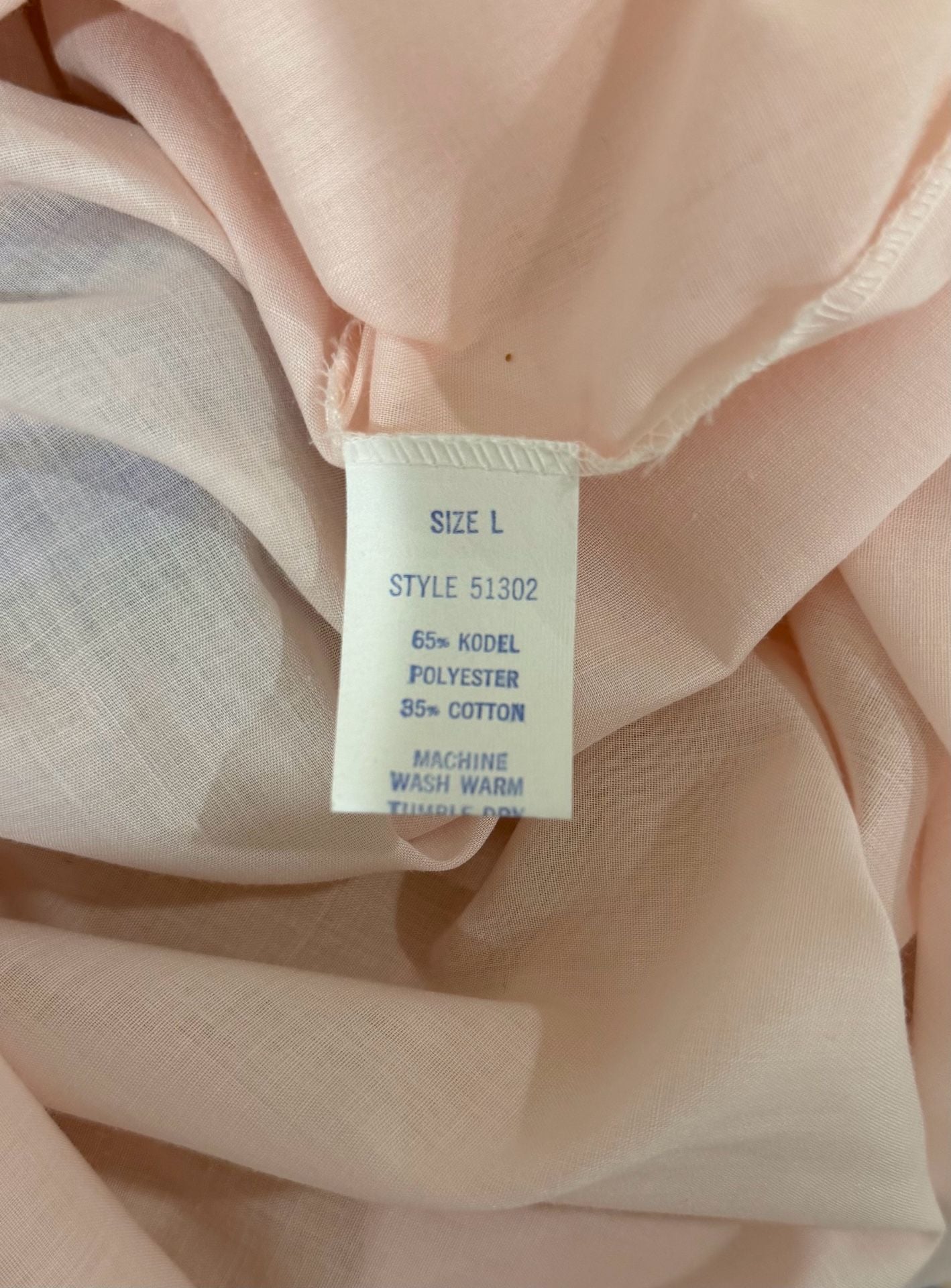 Vintage Mid Mod Cottage core Coquette Joy Alice Pink Lace Nightgown 10