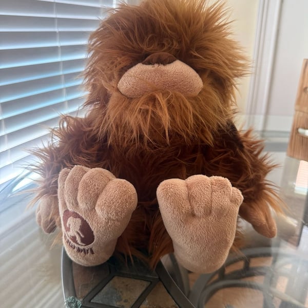 Aurora World Bigfoot Sasquatch Plush Stuffed Animal Toy 10 Inches