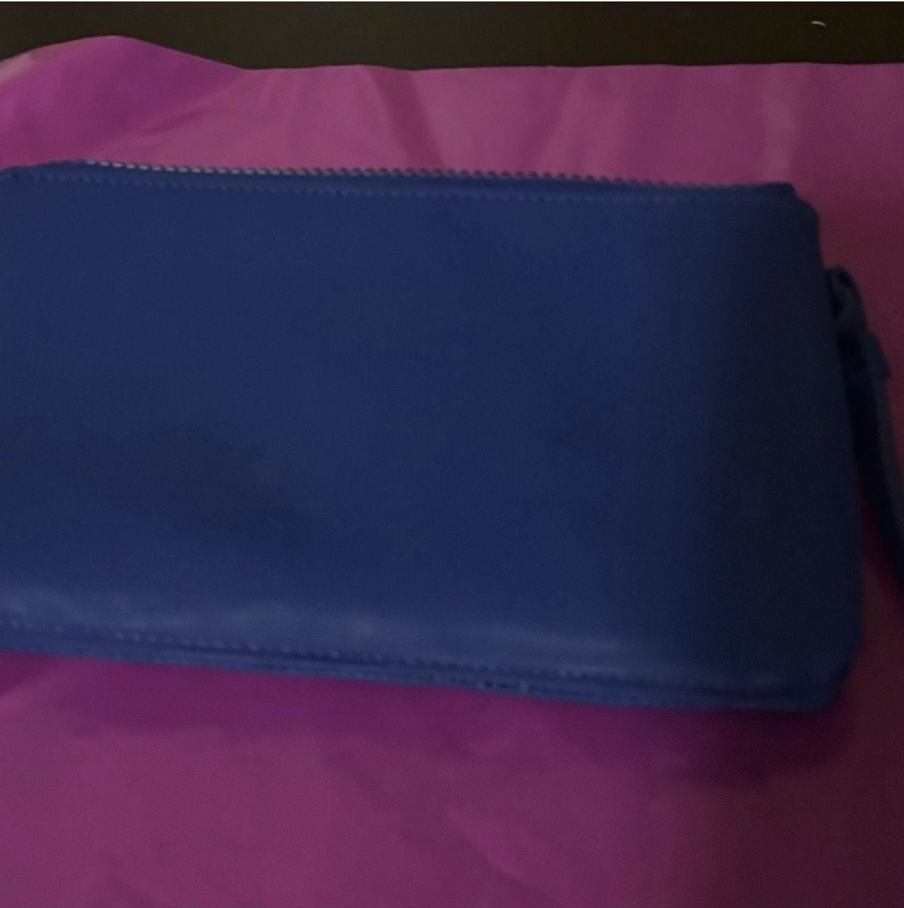 Lululemon Double Up Pouch Wristlet Royal Blue 5