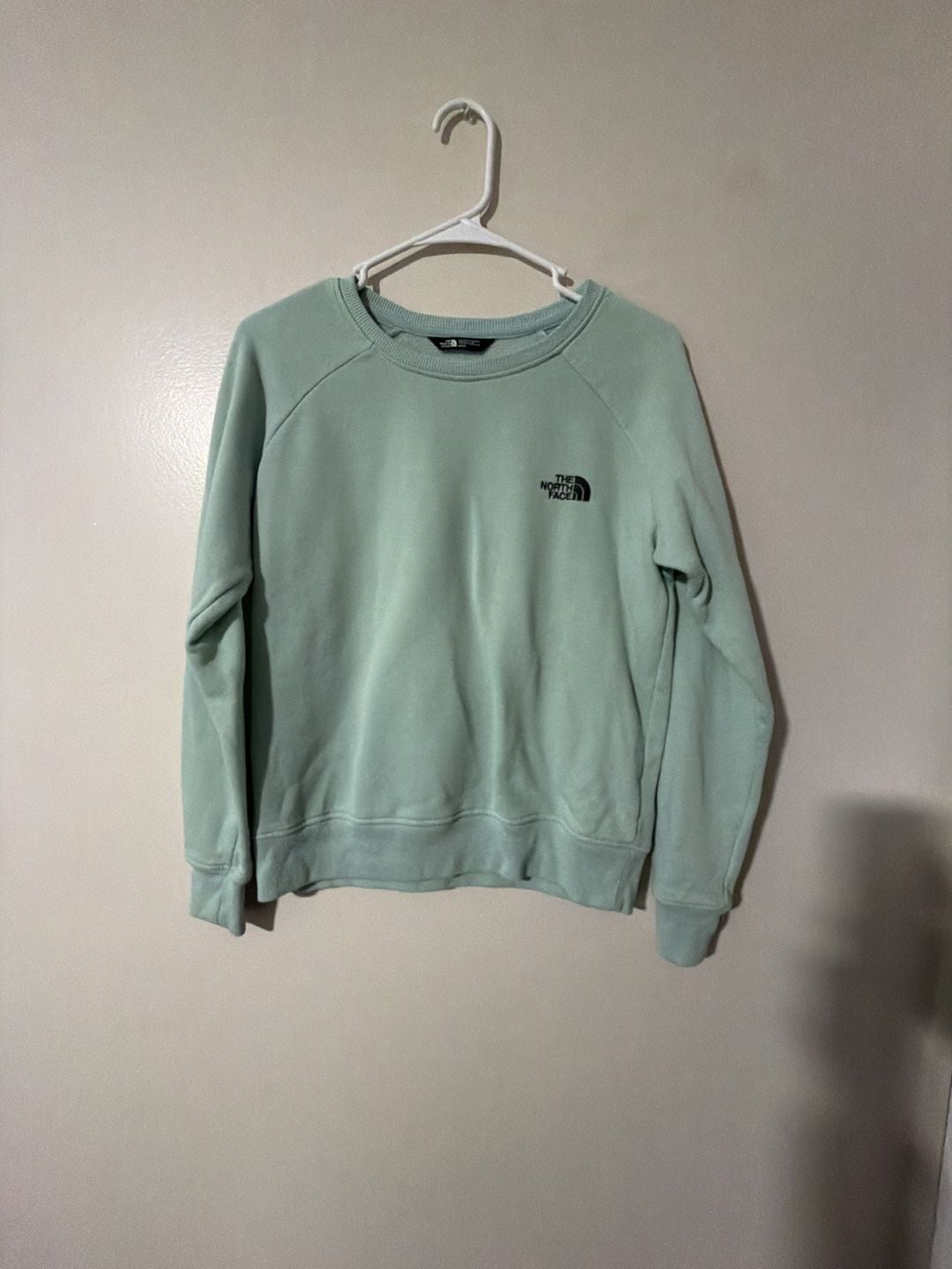 The North Face Women's Slammin Fleece Crew in Misty Jade Size M 2