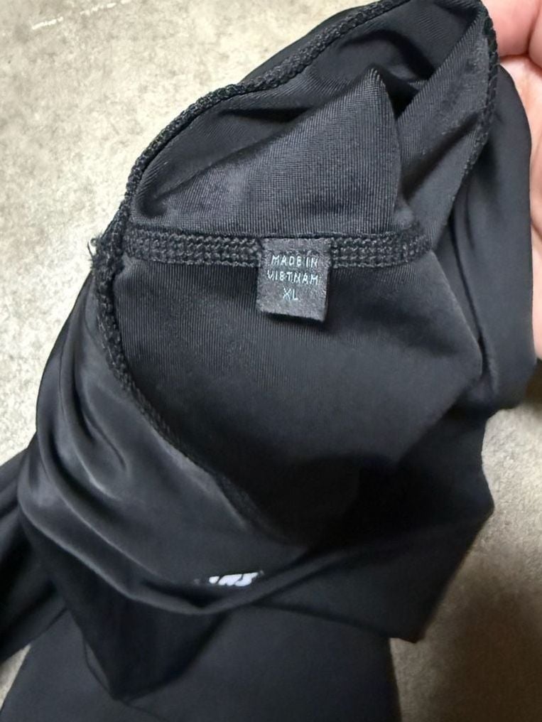 Nike Skims Dri-Fit Black High Rise Leggings Size XL 4