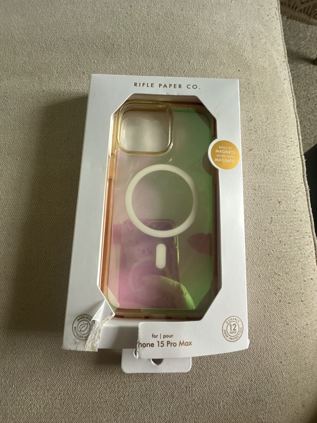 Rifle Paper Co. Phone Case iPhone 15 Pro Max Iridescent 1
