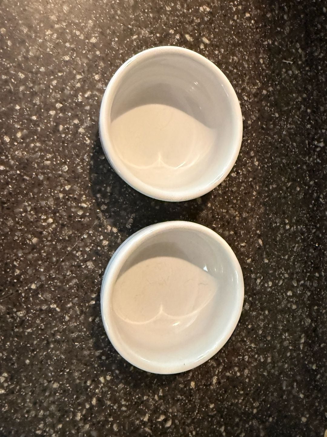 TodaysHome White Porcelain Ramekin Set of 2 2
