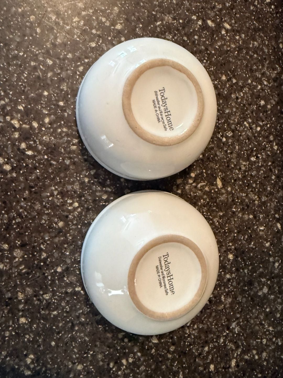 TodaysHome White Porcelain Ramekin Set of 2 3