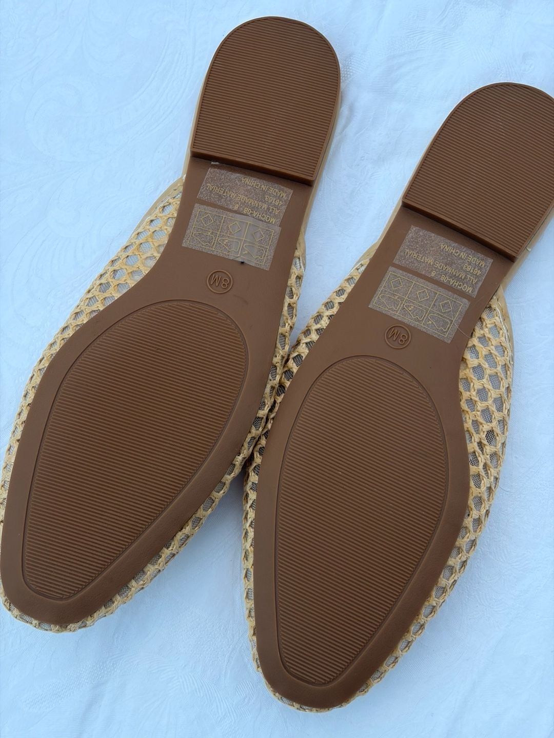 Bamboo Flats Woven Bow Slip On Mules 4