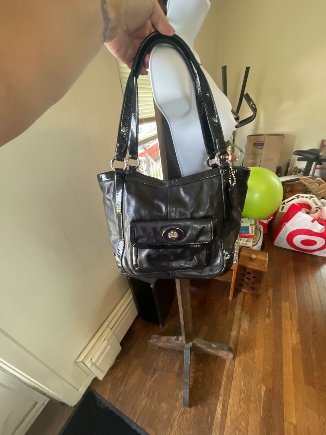 Y2K Coach Cricket Turnlock Tote **PROJECT** 2