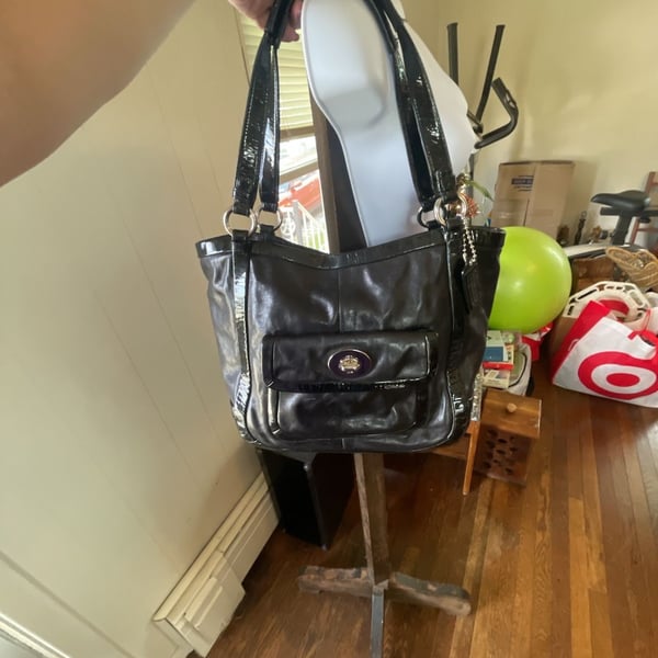 Y2K Coach Cricket Turnlock Tote **PROJECT**