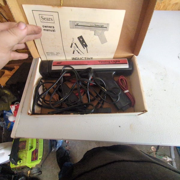 Sears Clamp-On Inductive Timing Light Model 161.211740