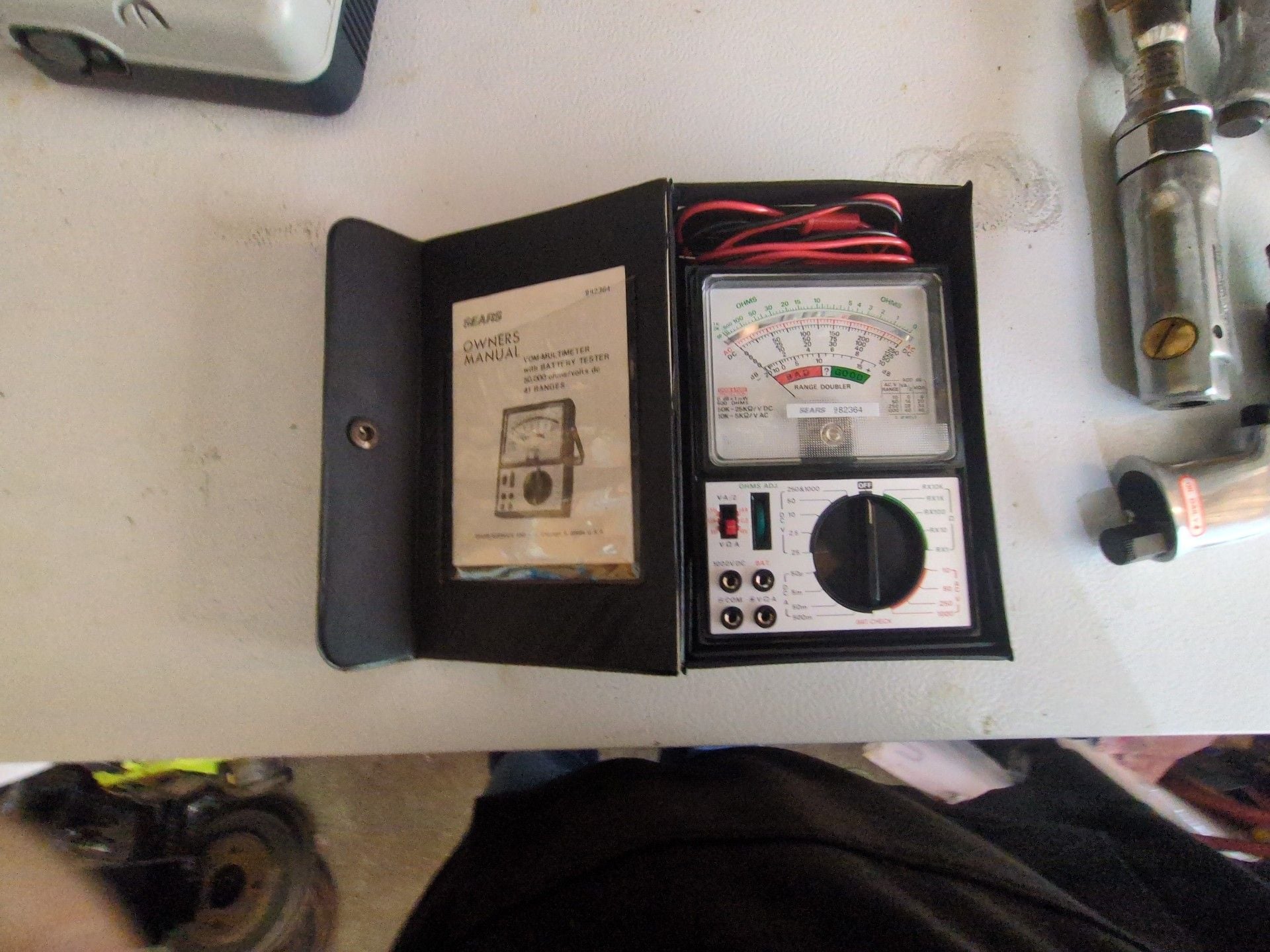 Sears VOM Multimeter with Battery Tester 41 Ranges 982364 3