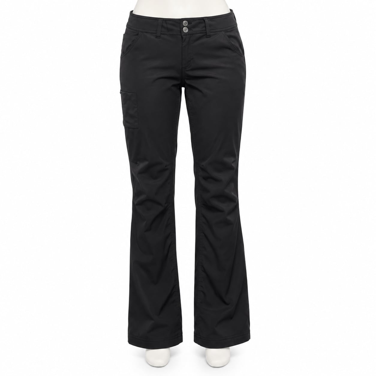 prAna Halle Lined Pants Women’s 8 Black Fleece Lined Hiking Outdoor 2