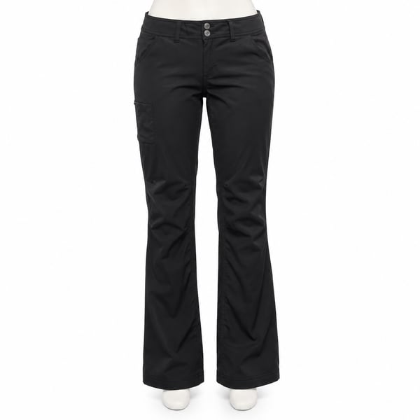 prAna Halle Lined Pants Women’s 8 Black Fleece Lined Hiking Outdoor
