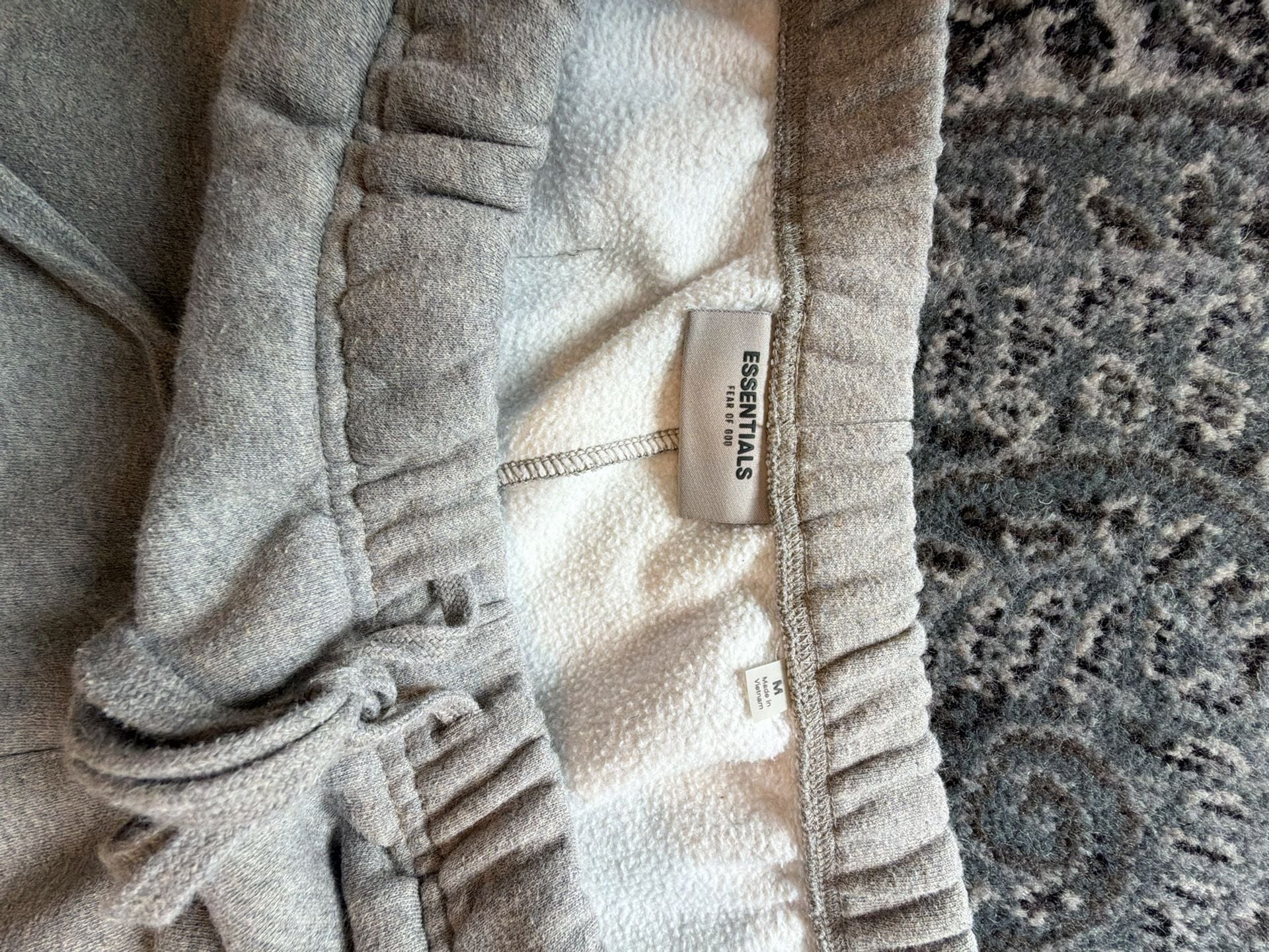 Essentials Dark Oat Medium Men Shorts 4