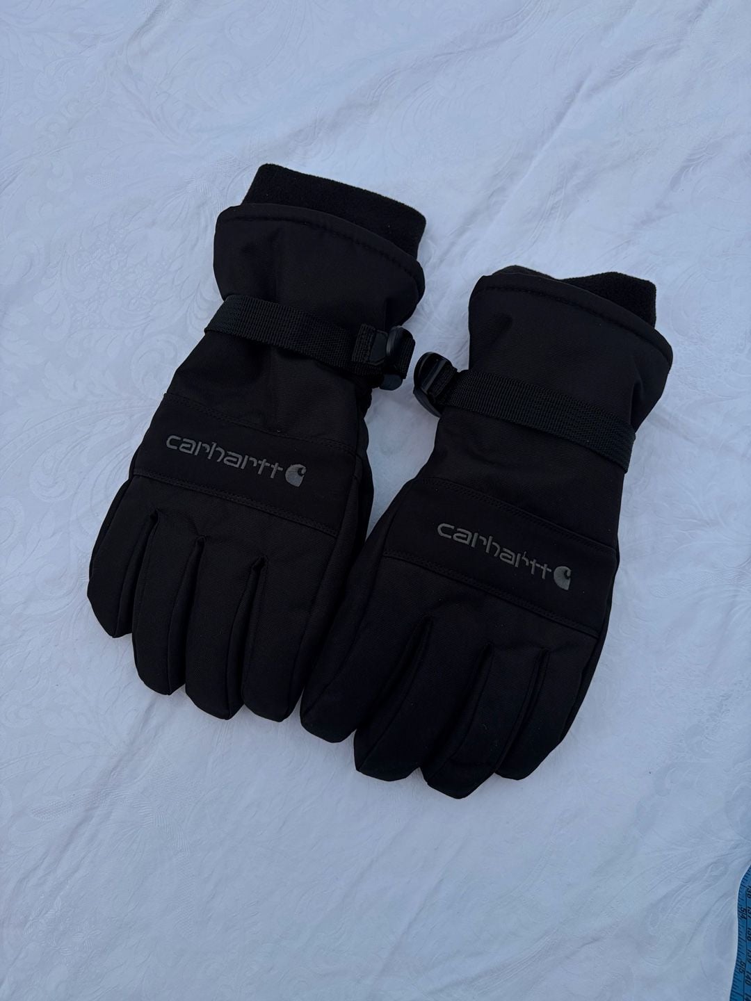 Mens Carhartt Waterproof Winter Hefty Gloves 3