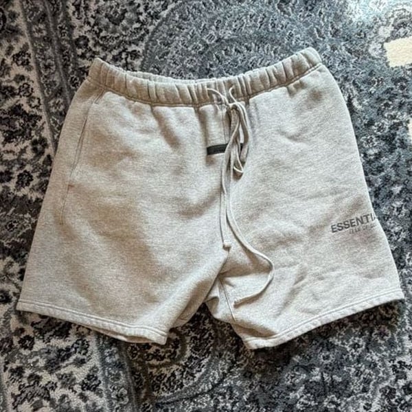 Essentials Dark Oat Medium Men Shorts