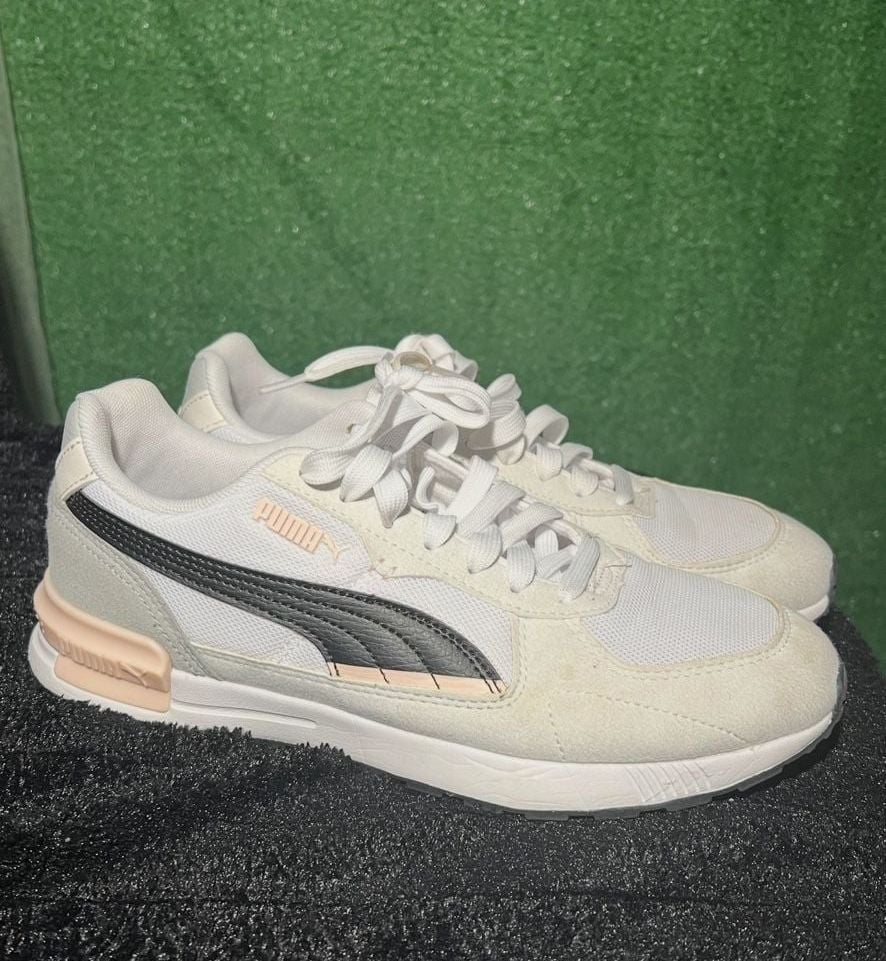 Puma Graviton White Black Rose Quartz Women's Sneakers 385376-05 4