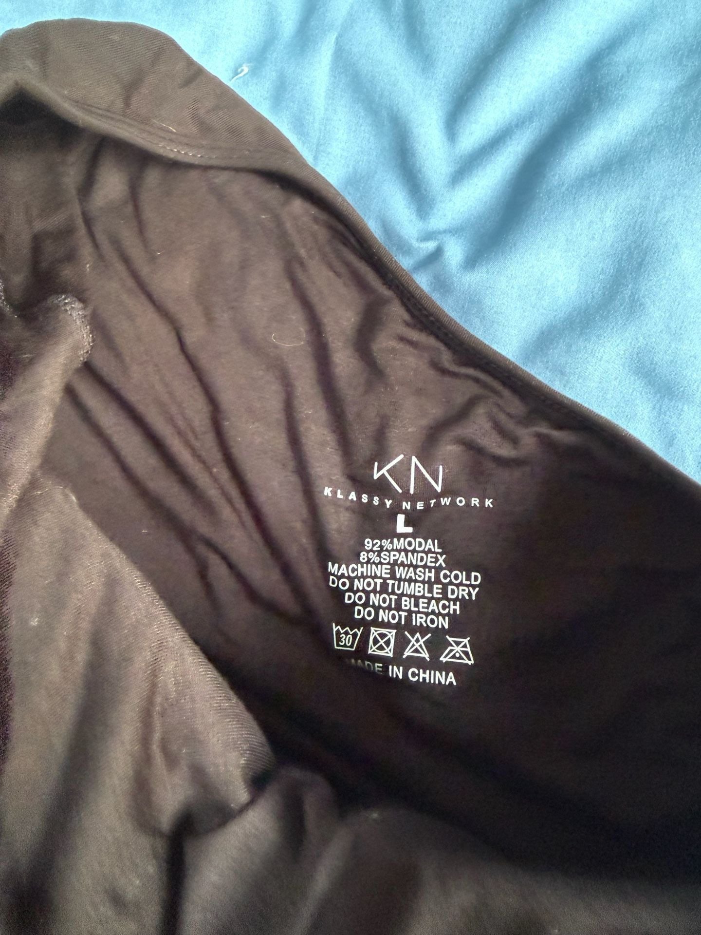 Klassy Network One Shoulder Long Sleeve Crop Top Size L Brown 3