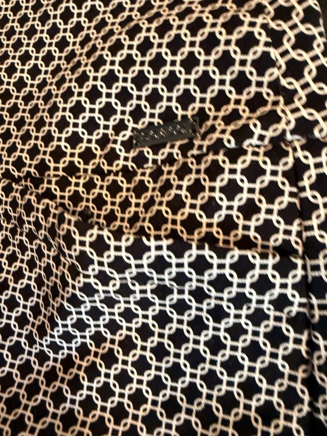 S.C. & Co. Black and White Geometric Print Skort XXL 6