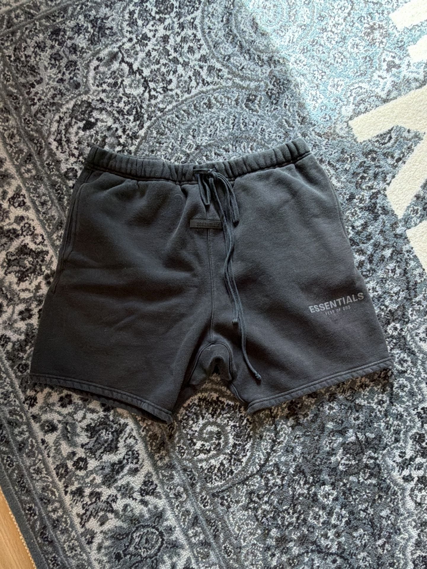 Fear of God Essentials Sweat Shorts Black 2