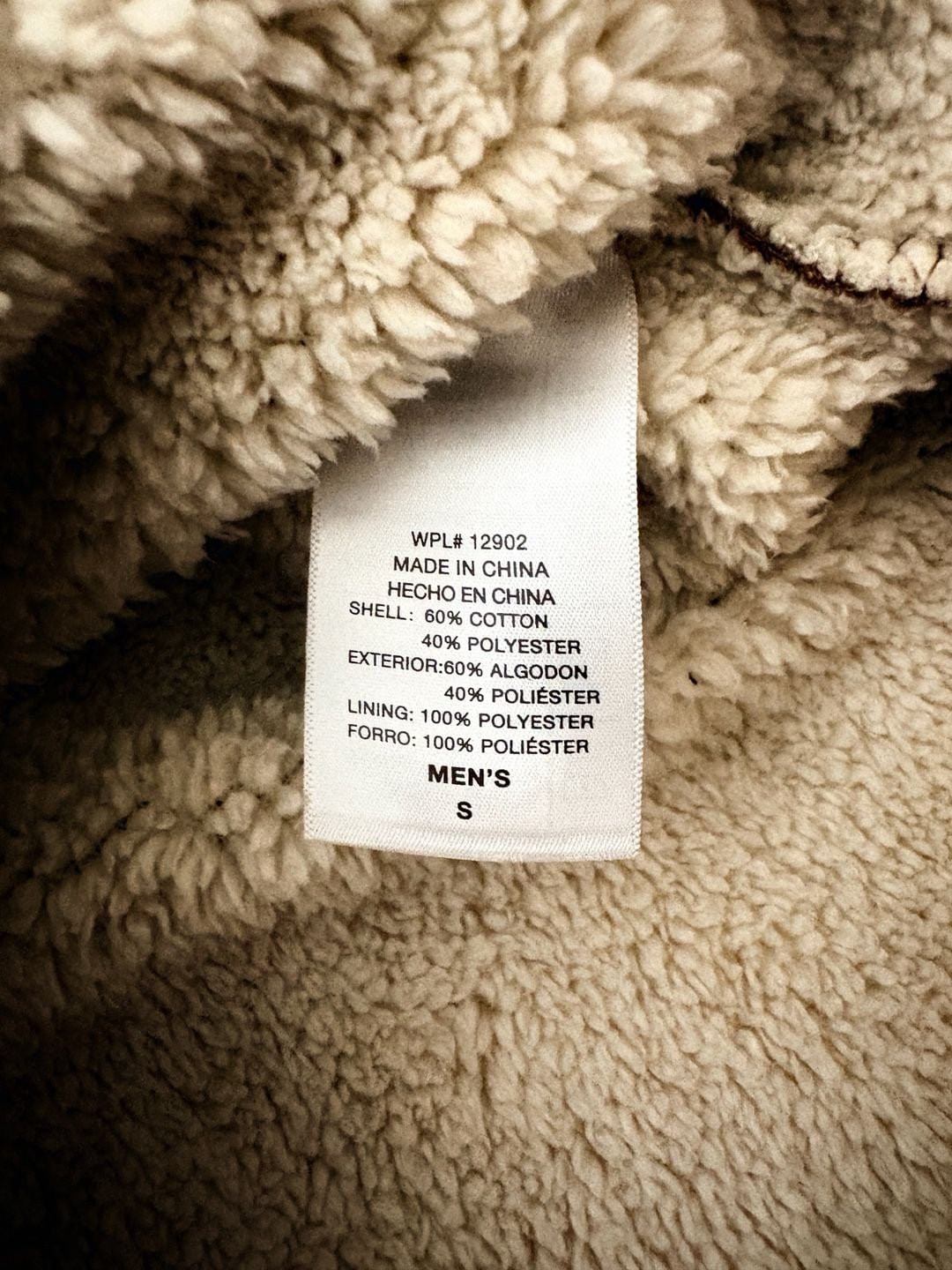 Coleman Men’s Wool Lined Sweatshirt Henley Sherpa Sweater 9