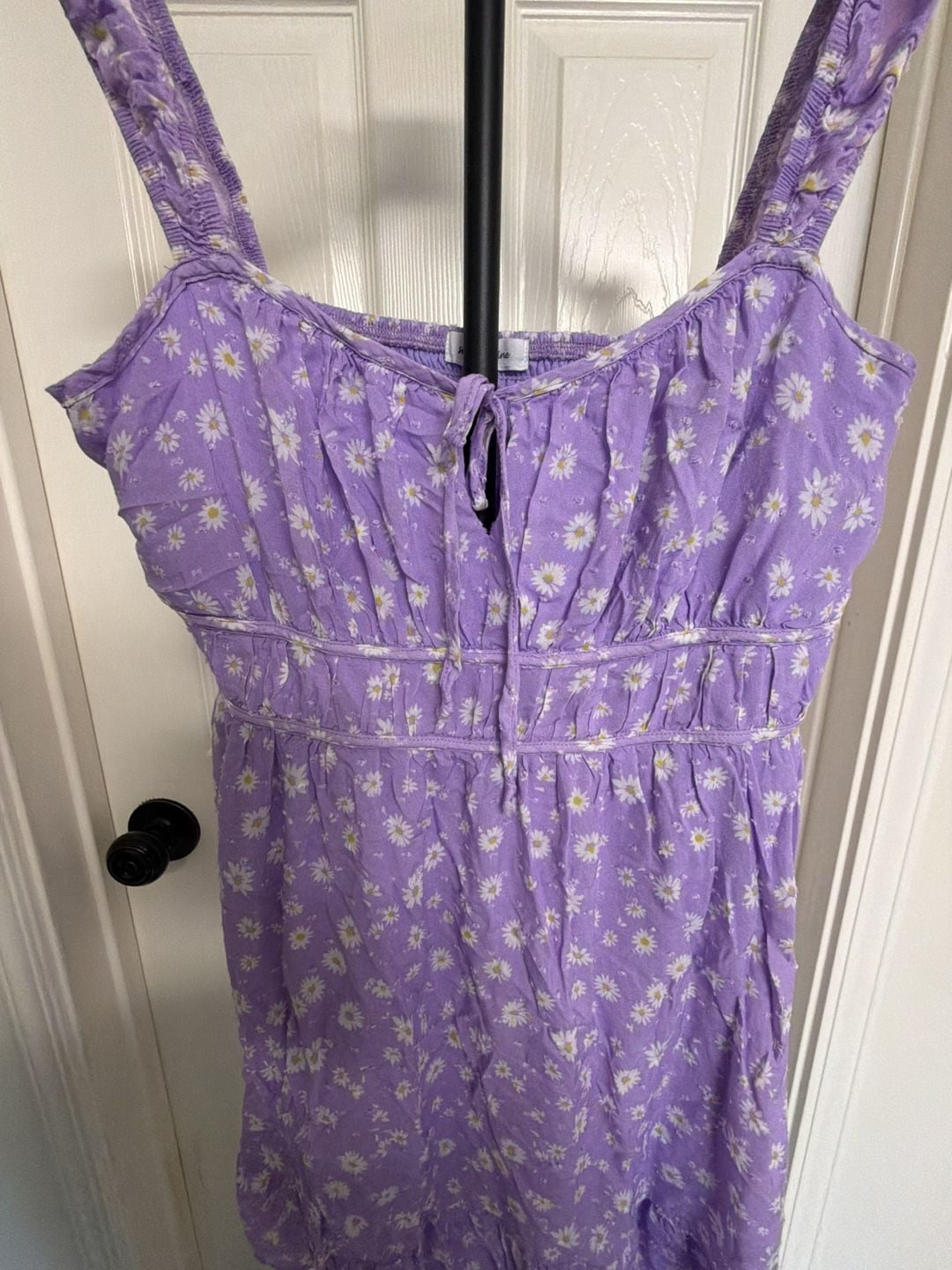Stitch & Pine Purple Floral Mini Dress Size L /150 3