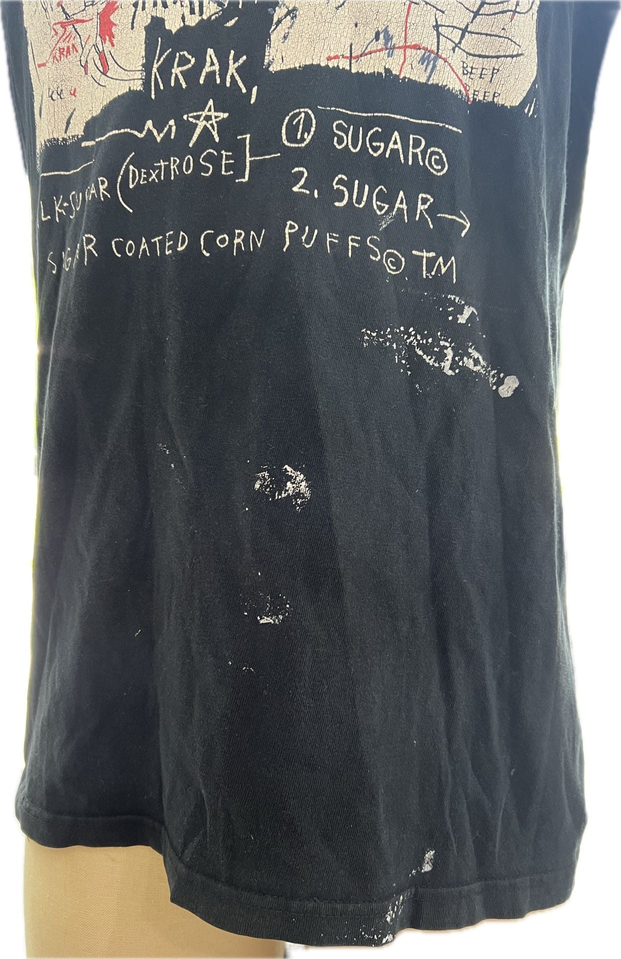 Rare Designer × Jean-Michel Basquiat 2K A Panel of Experts T Shirt L 3