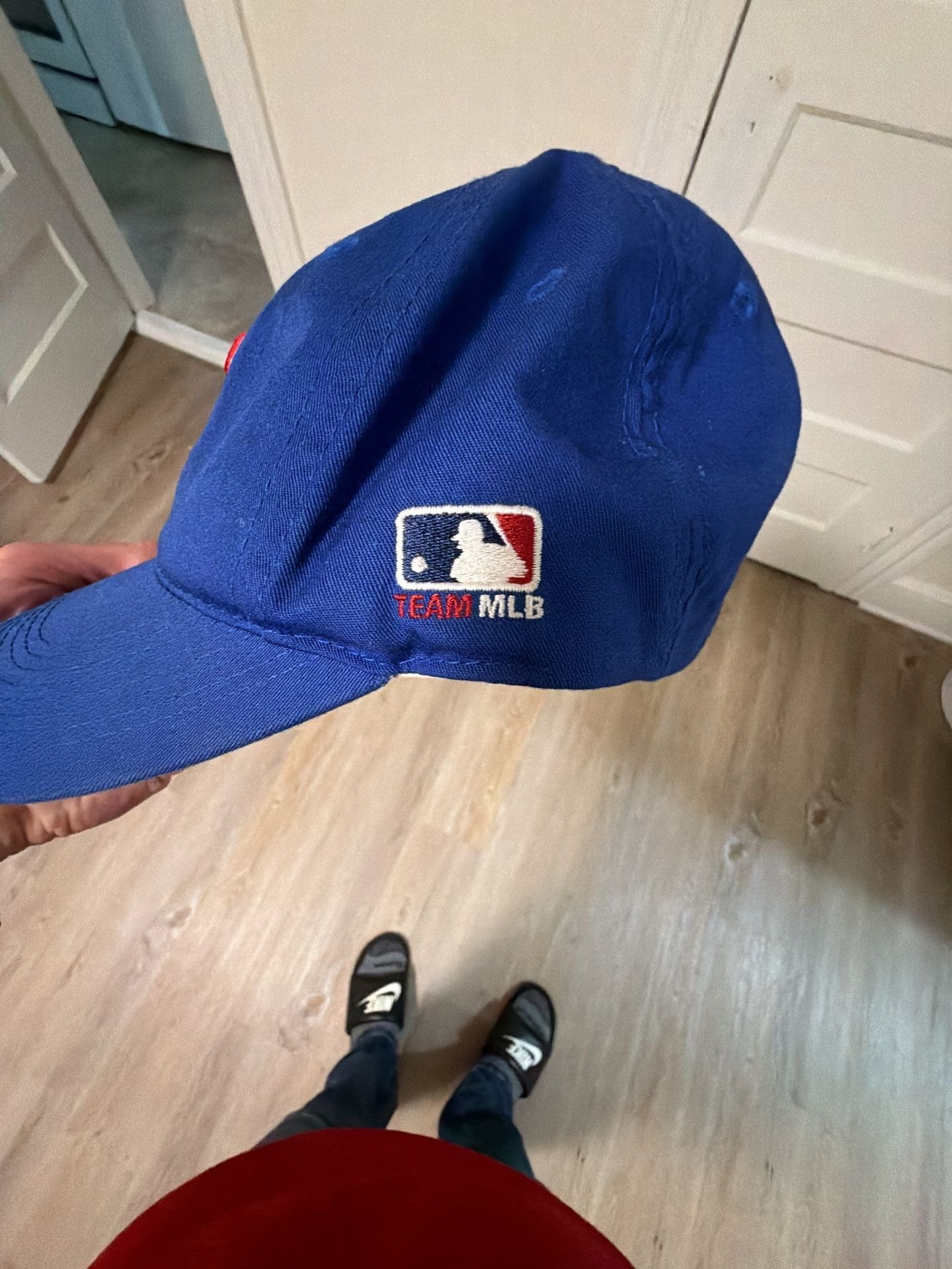 Outdoor Cap Chicago Cubs Baseball Hat Size S/M Blue MLB 3