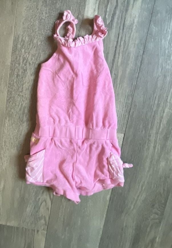 Juicy Couture Romper Size 12/18M Pink Terrycloth 6