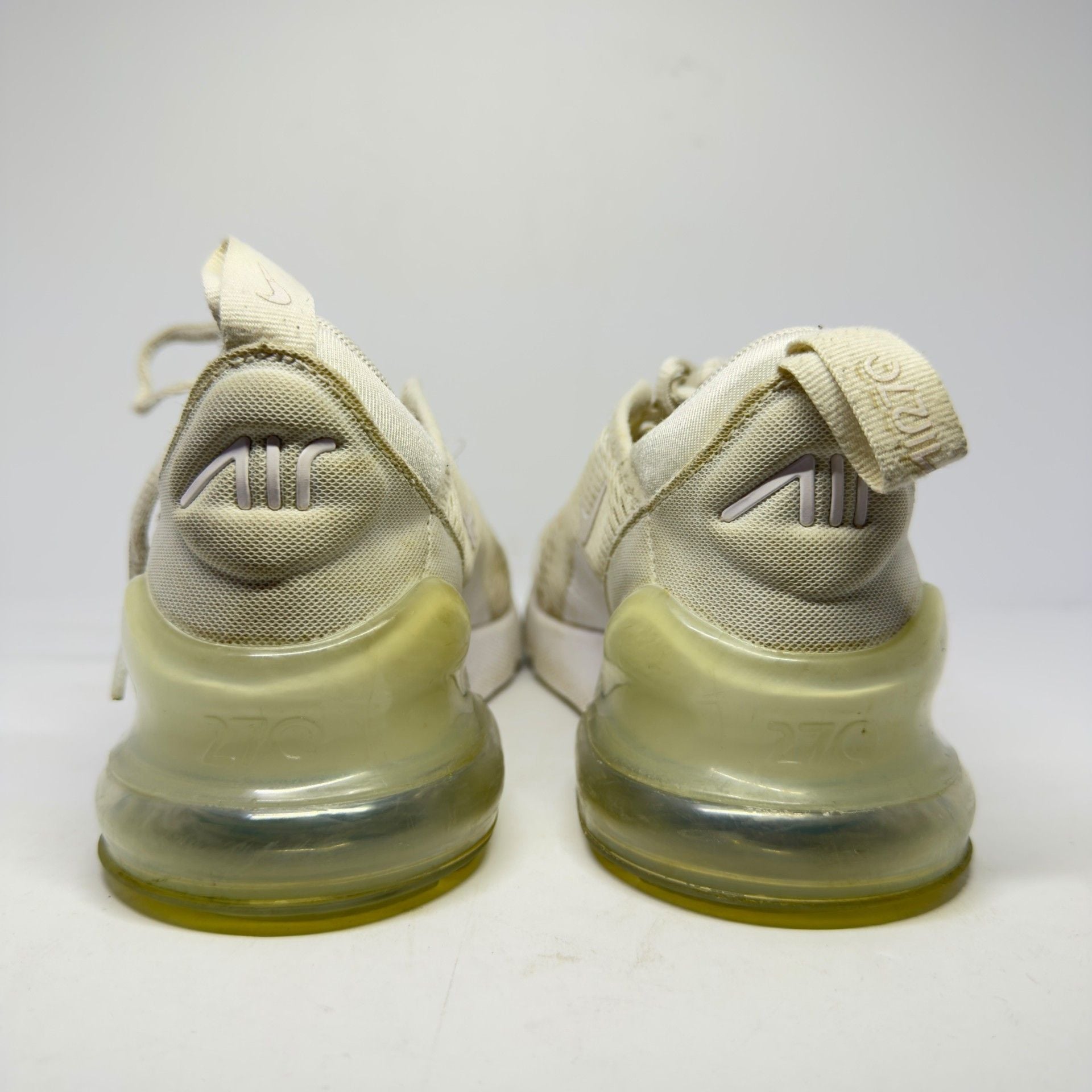 Nike Air Max 270 White Youth Size 13.5c A02372-103 7