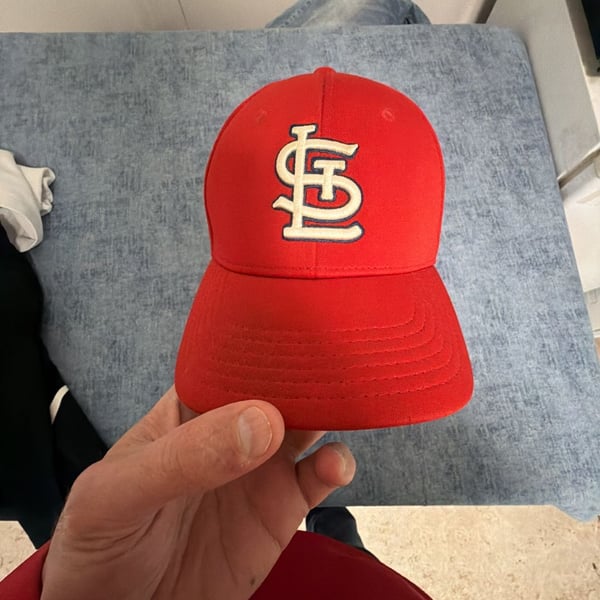 OC Sports St. Louis Cardinals Hat Size M/L Red Baseball Cap
