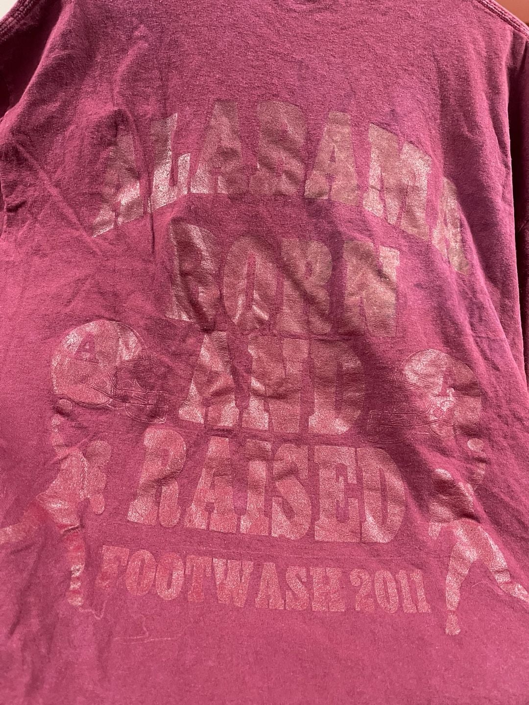  Vintage Alabama University T-Shirt College Tee size XL with quote  7