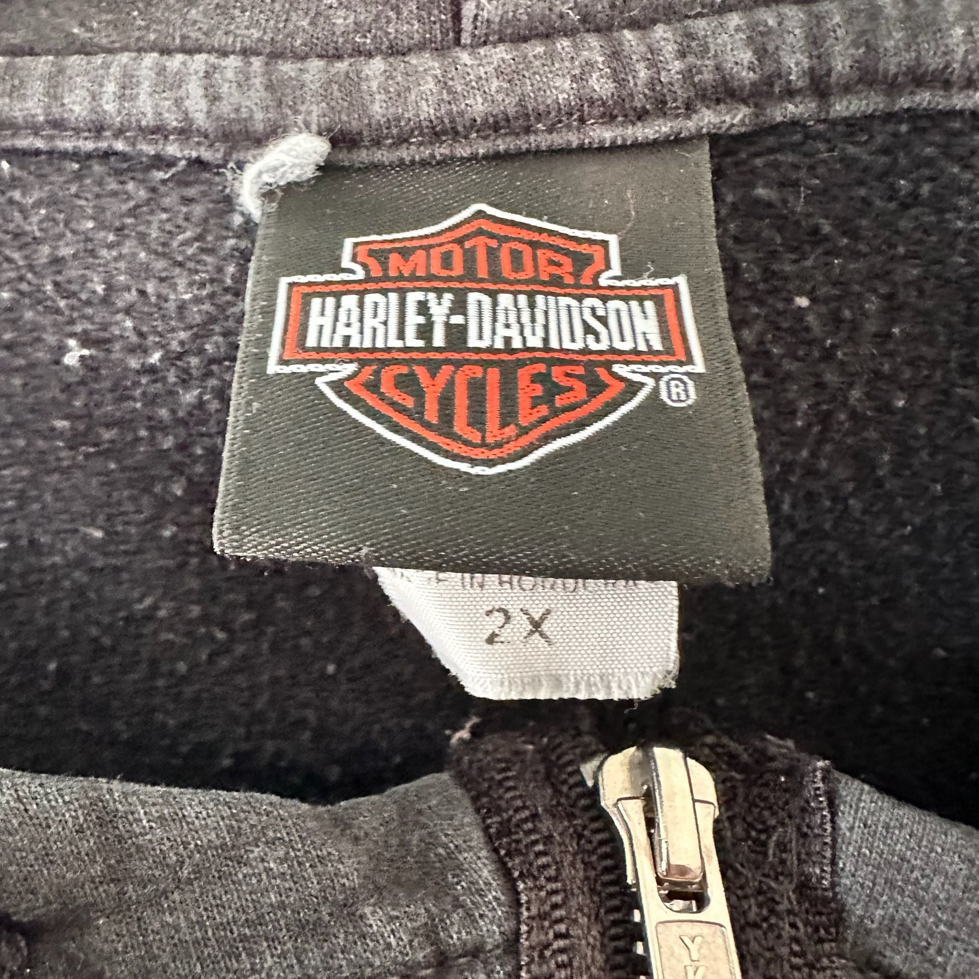 Harley-Davidson Hoodie Size 2X Black Tallahassee FL 3
