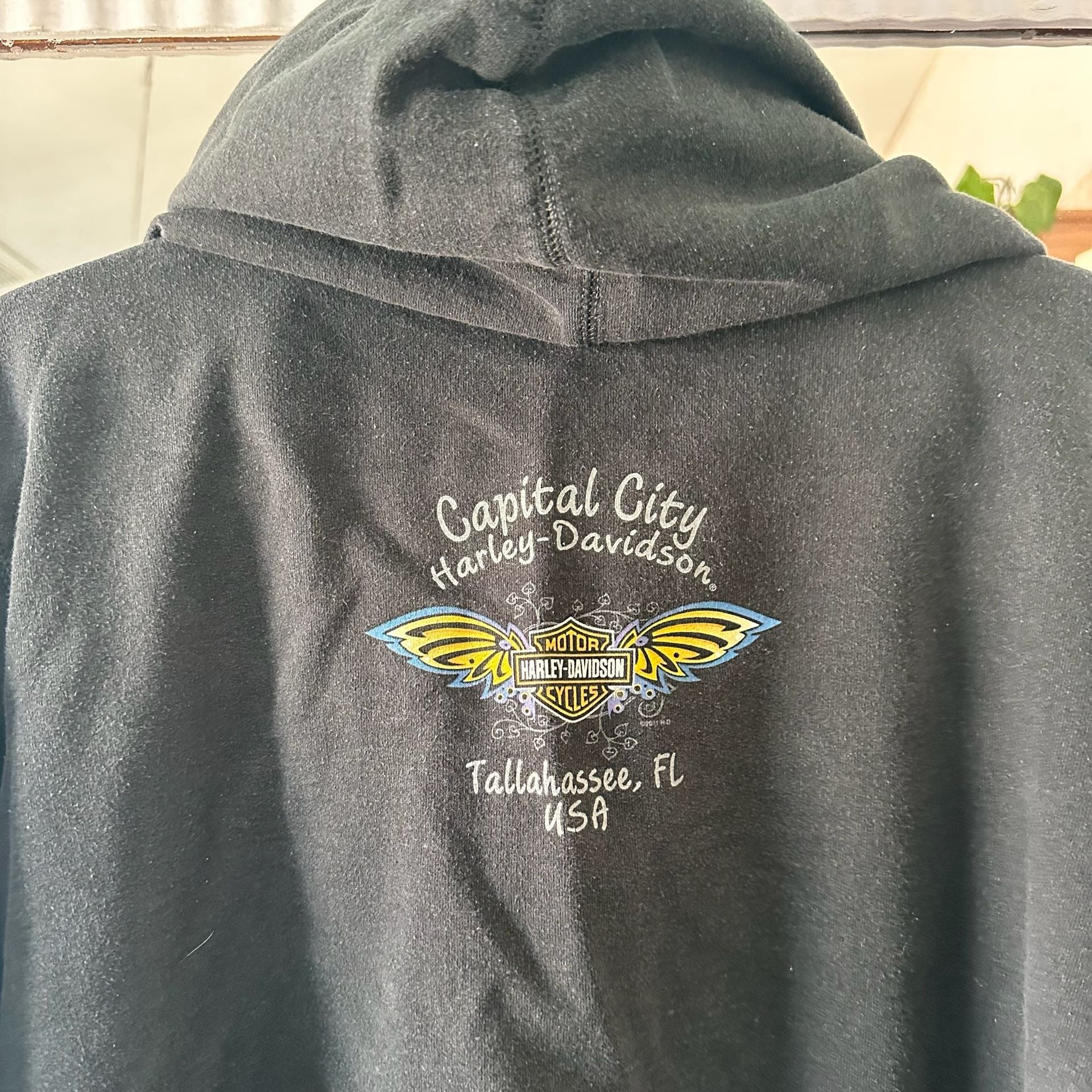 Harley-Davidson Hoodie Size 2X Black Tallahassee FL 4
